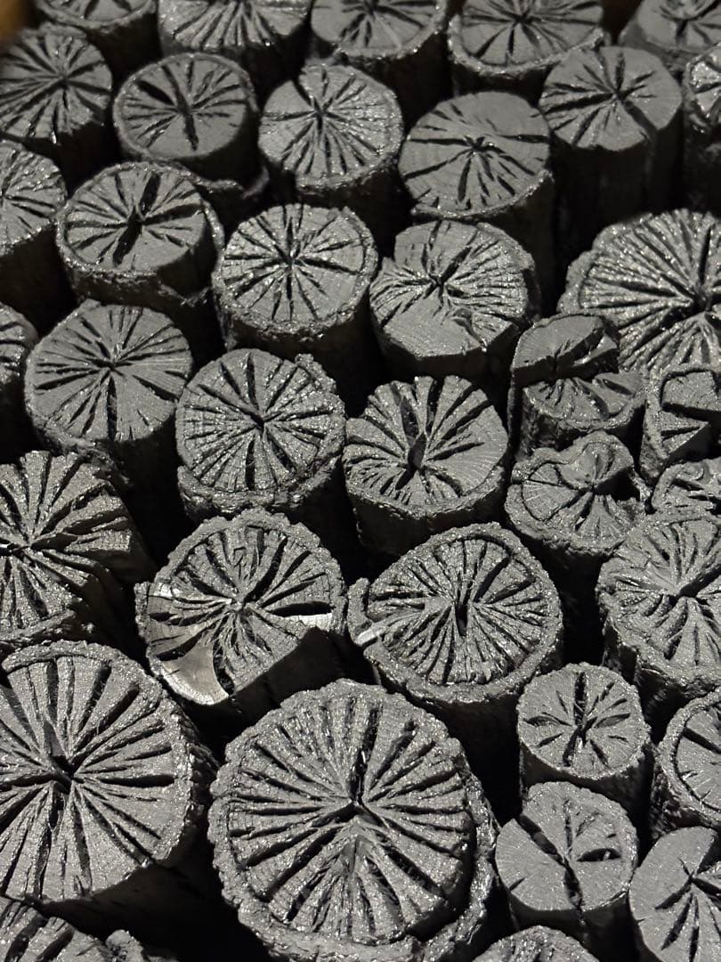 【稽古用】炉用組炭6点前