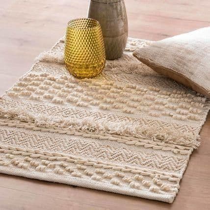 海外雑貨　モロッコ　ラグ