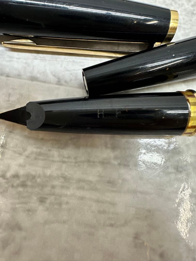 MONT BLANC 万年筆 インクカートリッジ付き　ペン先750刻印