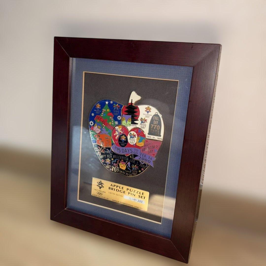 長野オリンピック　限定　ピンバッジ　セット　りんご　アップル