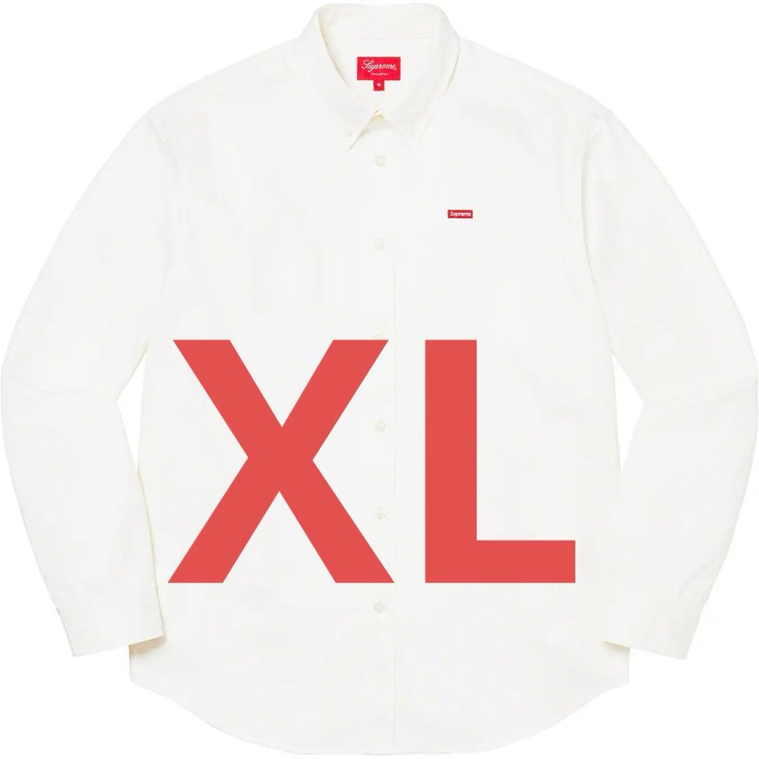 Supreme Small Box Shirtボタンダウンシャツ XL