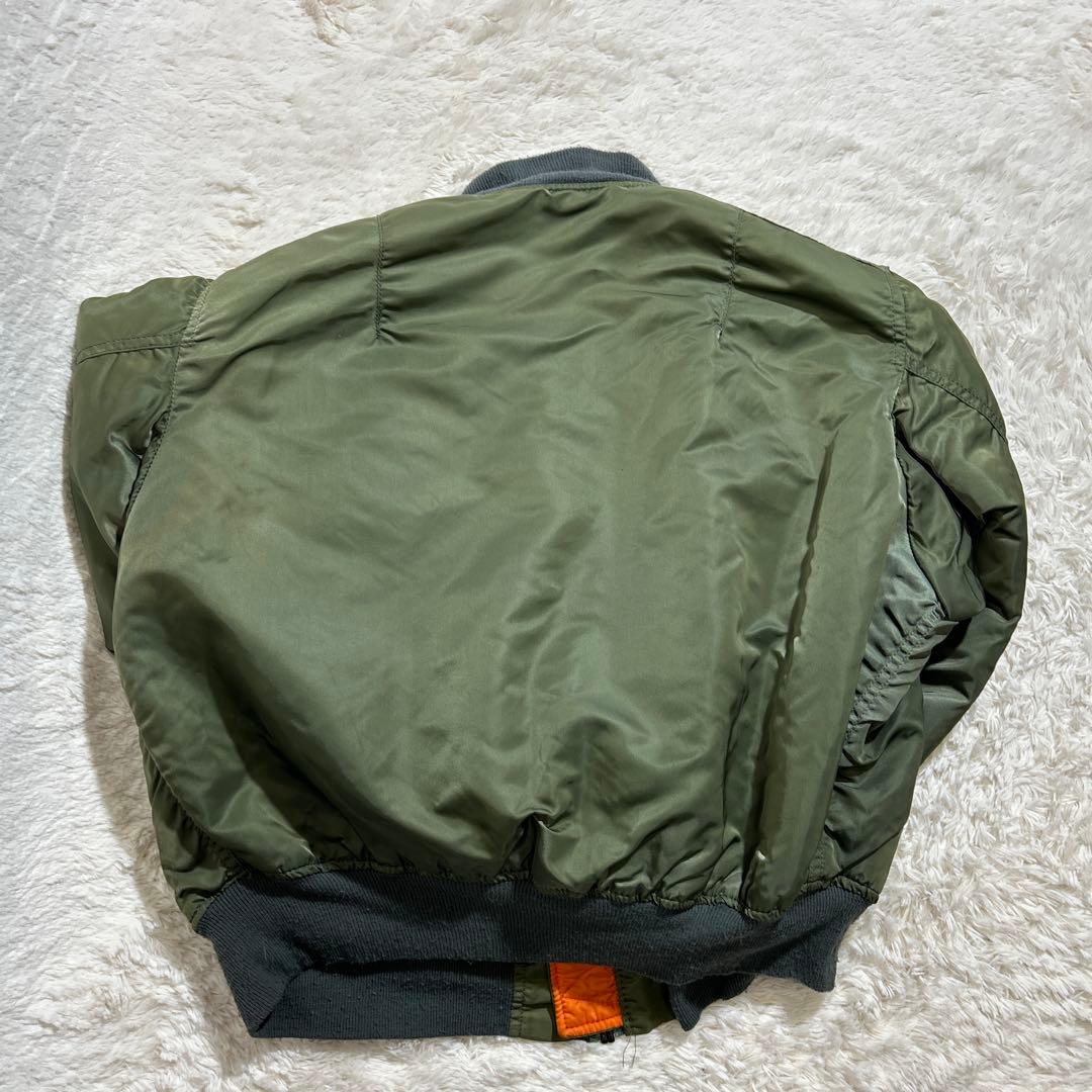 80s 90s USA製 ALPHA MA-1フライトジャケット XLサイズ