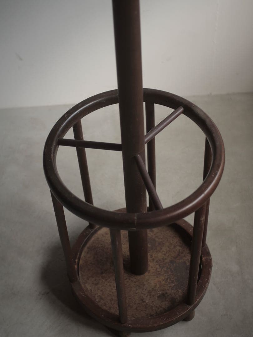 ナジコ　傘立て　ポールハンガー　洋服　古家具　古道具　アンティーク　昭和レトロ