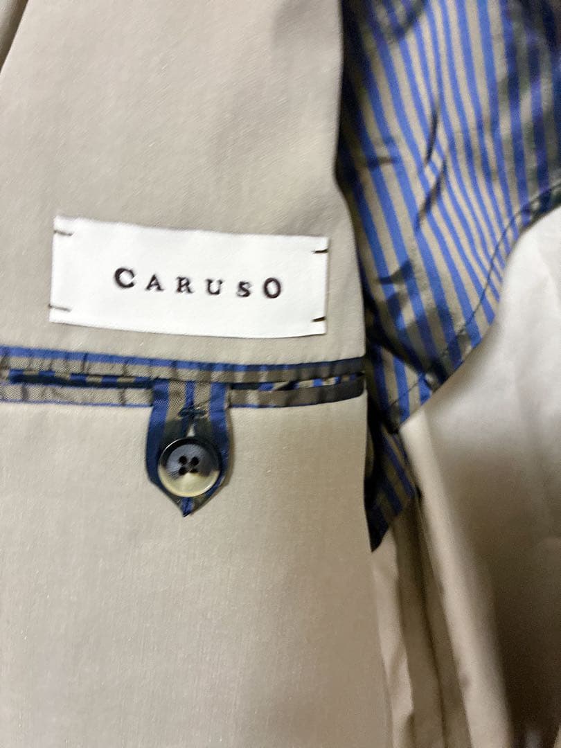 オムライス様CARUSOカルーゾチェスターコートジャケットバタフライカルーソ