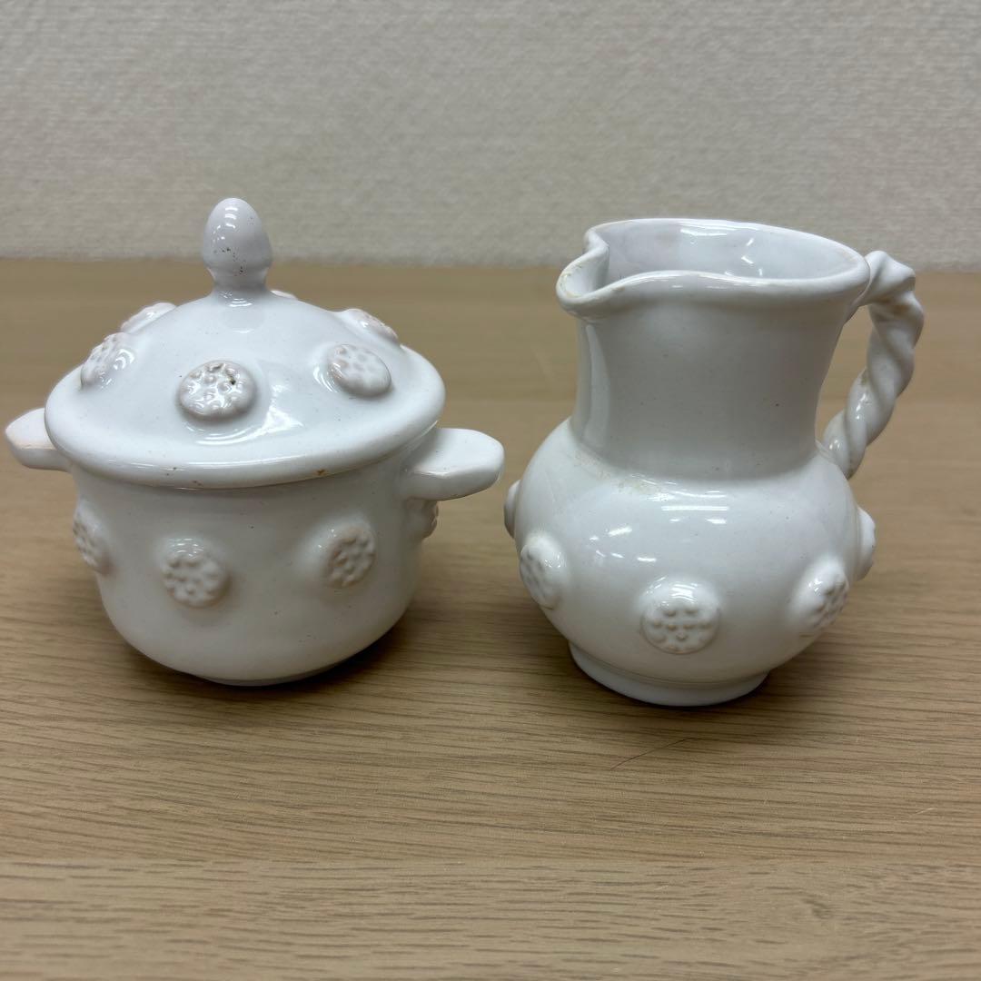 エミールテシエ　陶器　ピッチャー　置物　Ａ-576