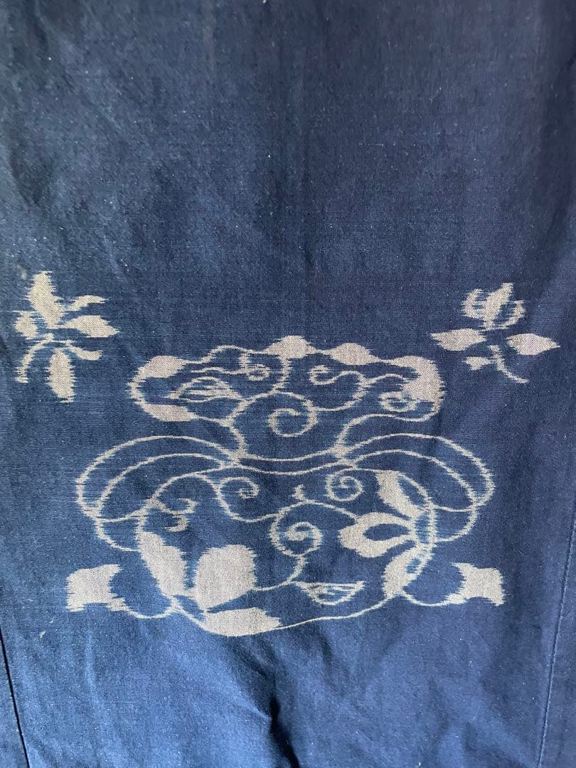 綿　暖簾　のれん　木綿　リメイク　古布