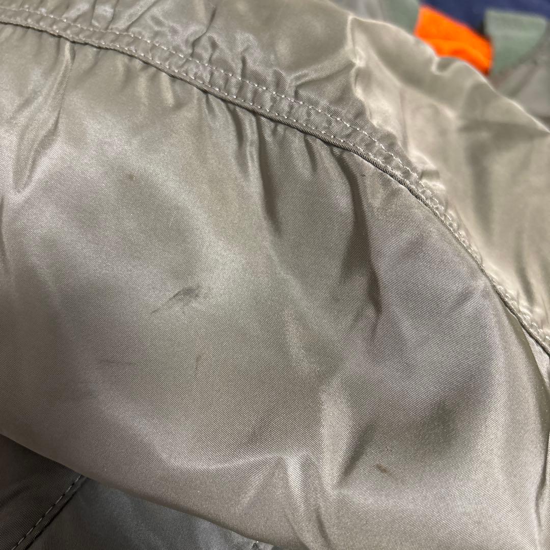 80s IDEALジップ ALPHA INDUSTRIES MA-1 XL