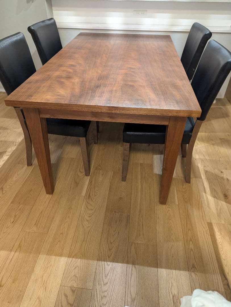 ニトリ_ダイニングテーブル（幅150センチ）_椅子別送