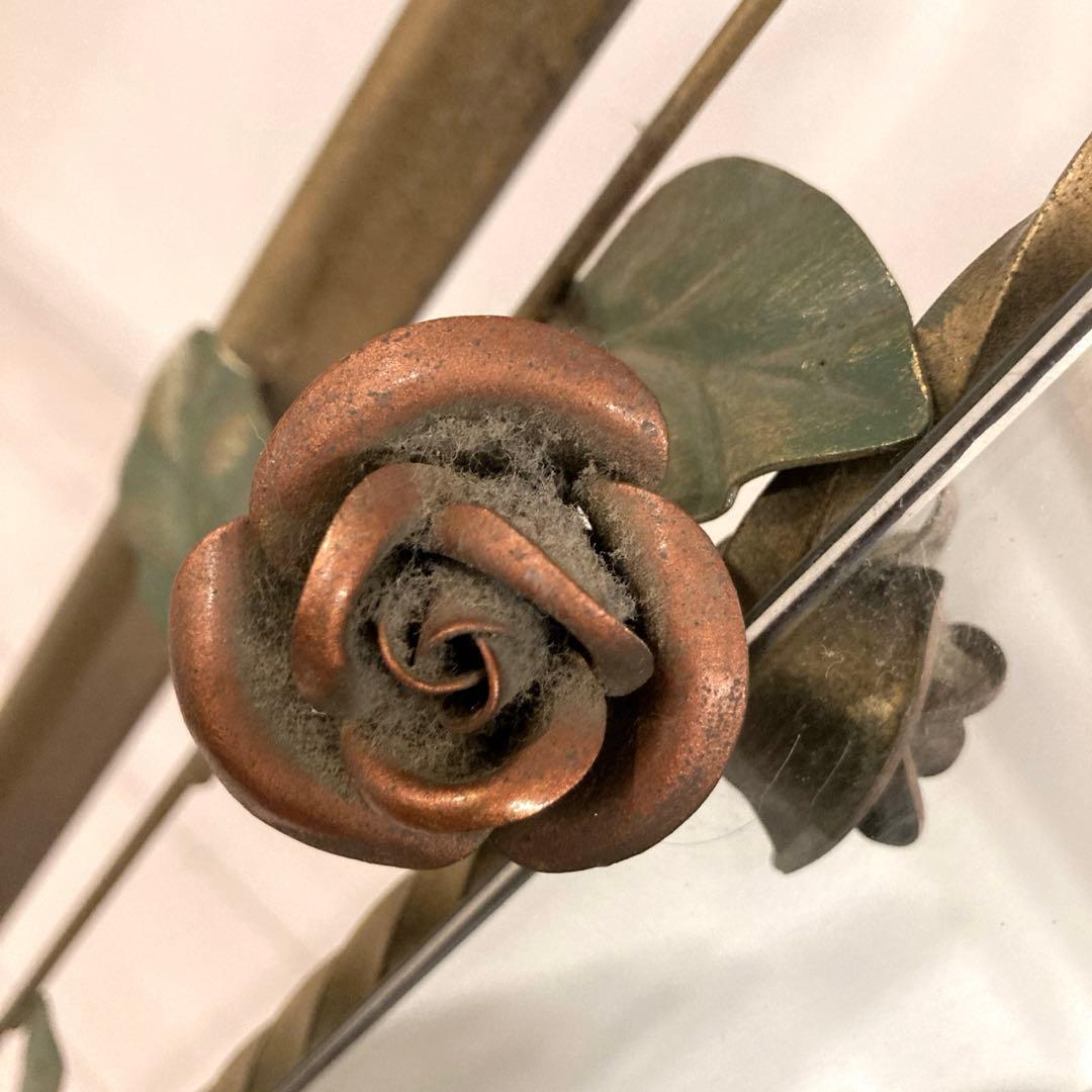 ウォールミラー　アーチ型 スタンドミラー ヴィンテージ アンティーク　アイアン