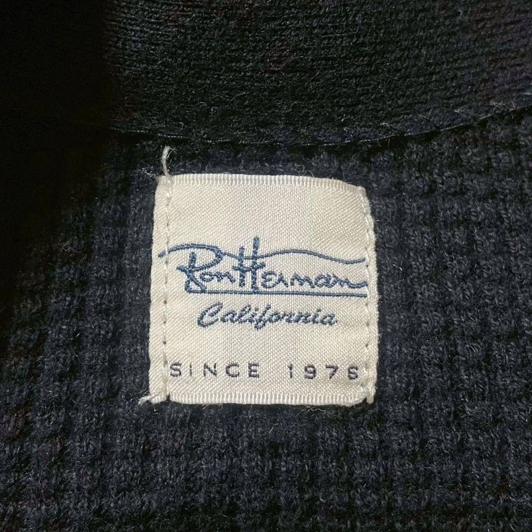 ロンハーマン カシミヤ混 ワッフル カーディガン Sサイズ　ブラック