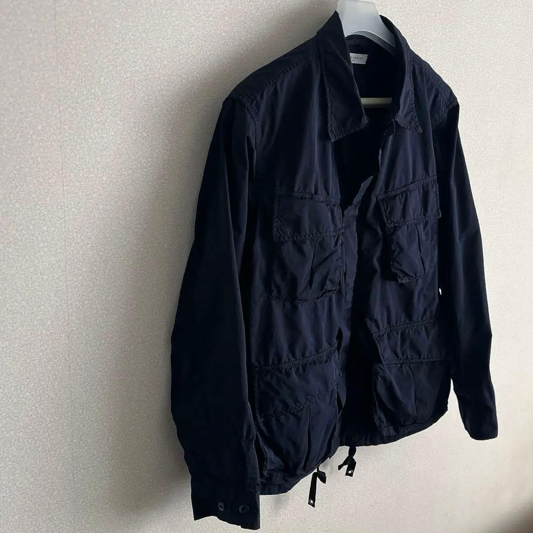 【上質】BDUジャケット ミリタリー M ネイビー ファティーグ Ｍ-65