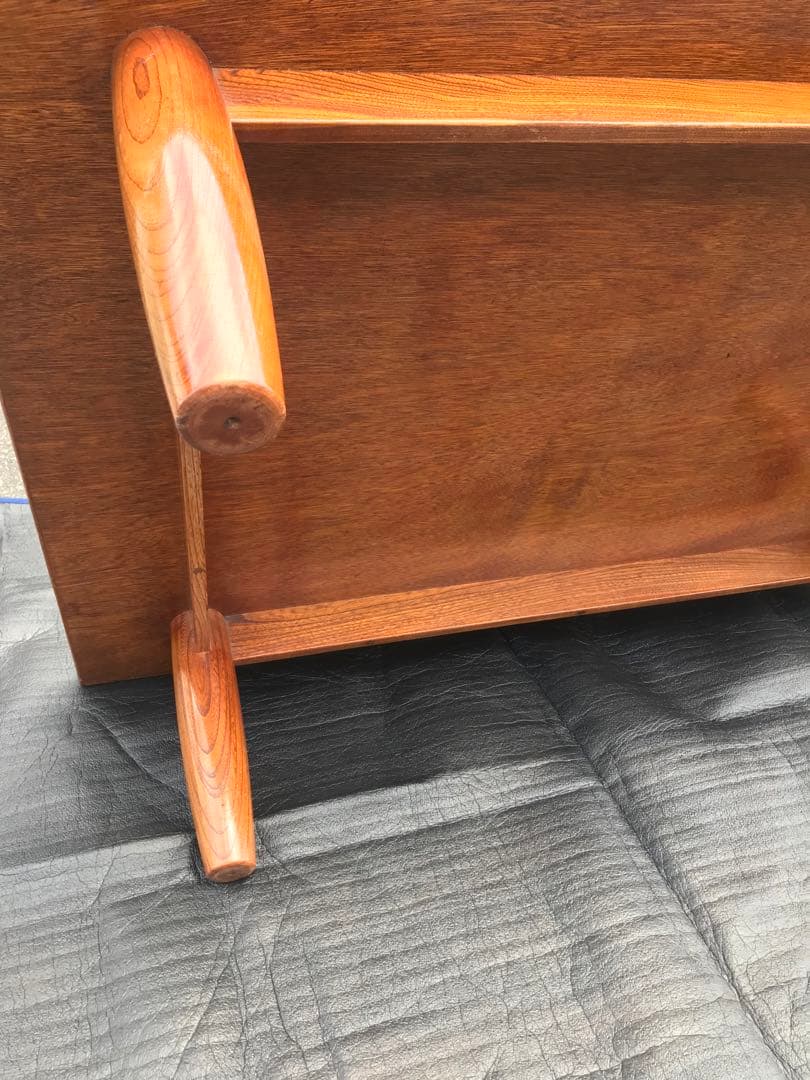 ◉天然木天板の座卓 ◉120x84x32 cm