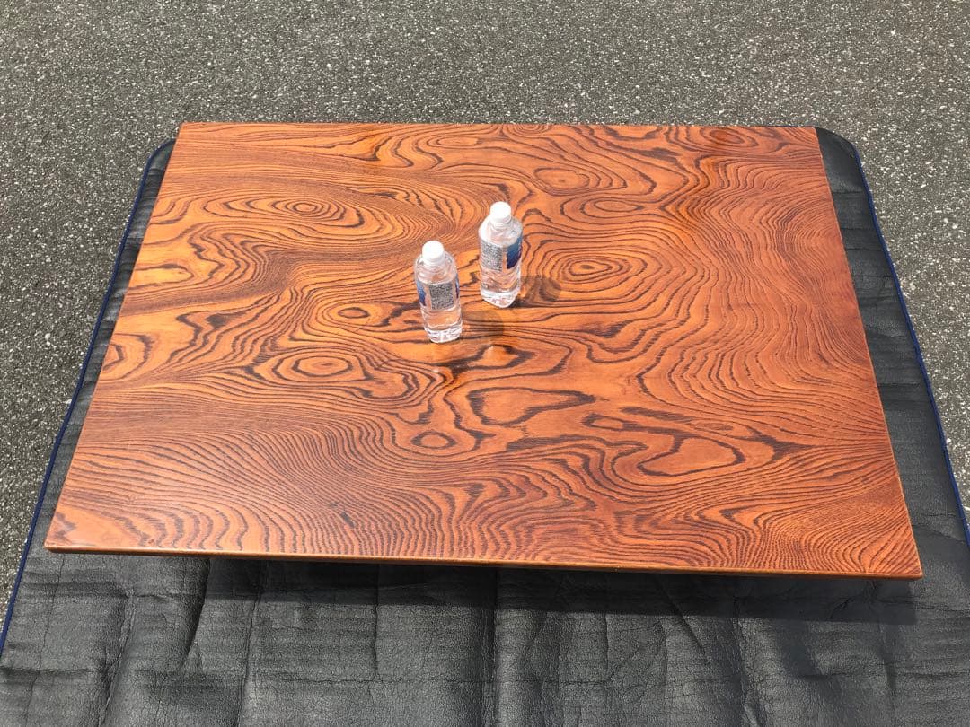 ◉天然木天板の座卓 ◉120x84x32 cm