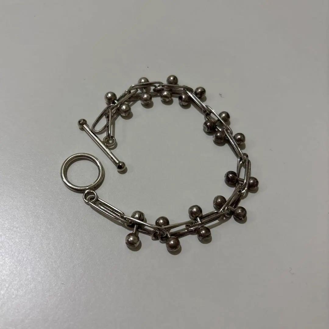 メキシコ製 Vintage DNA ブレスレット シルバー925