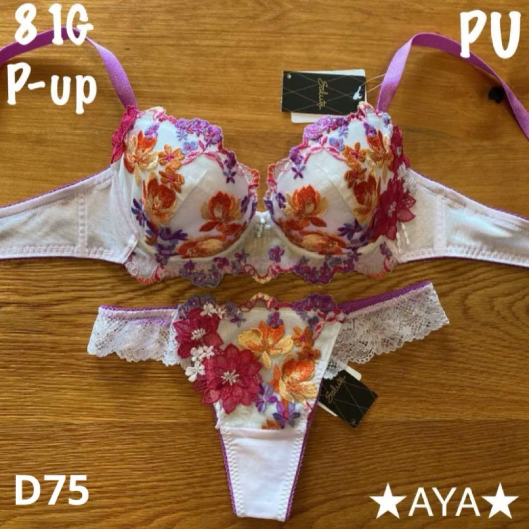 サルート 81 PU パープル D75 P-upブラ&ソングM