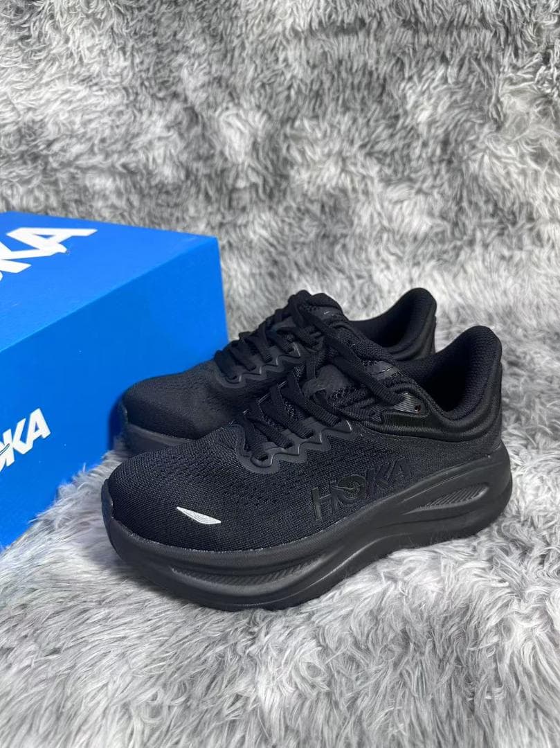 HOKA ONE ONE BONDI9 ボンダイ9 スニーカー ブラック24.5