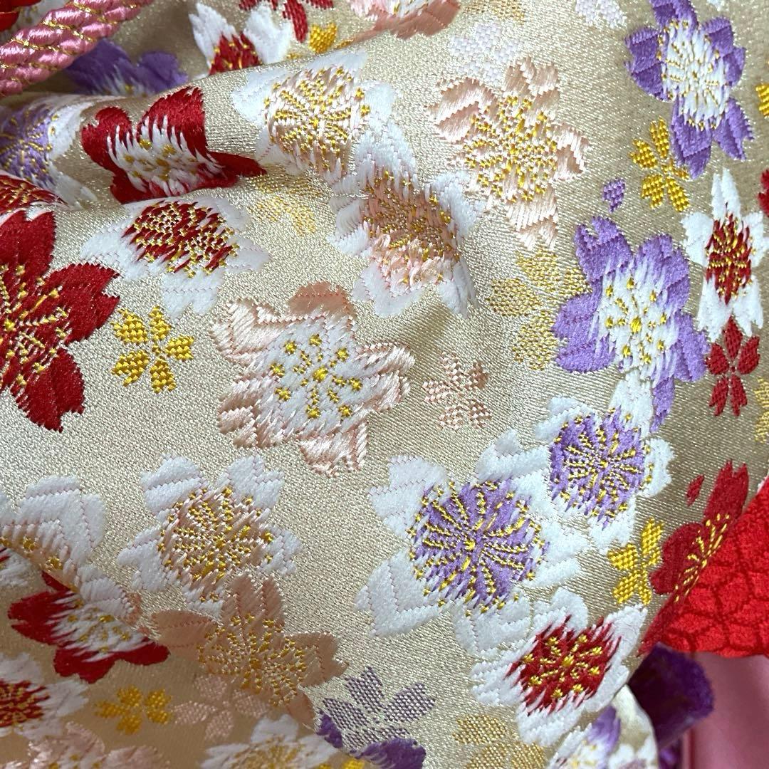 No.26 七五三　　7歳 正絹着物セット　　訳あり