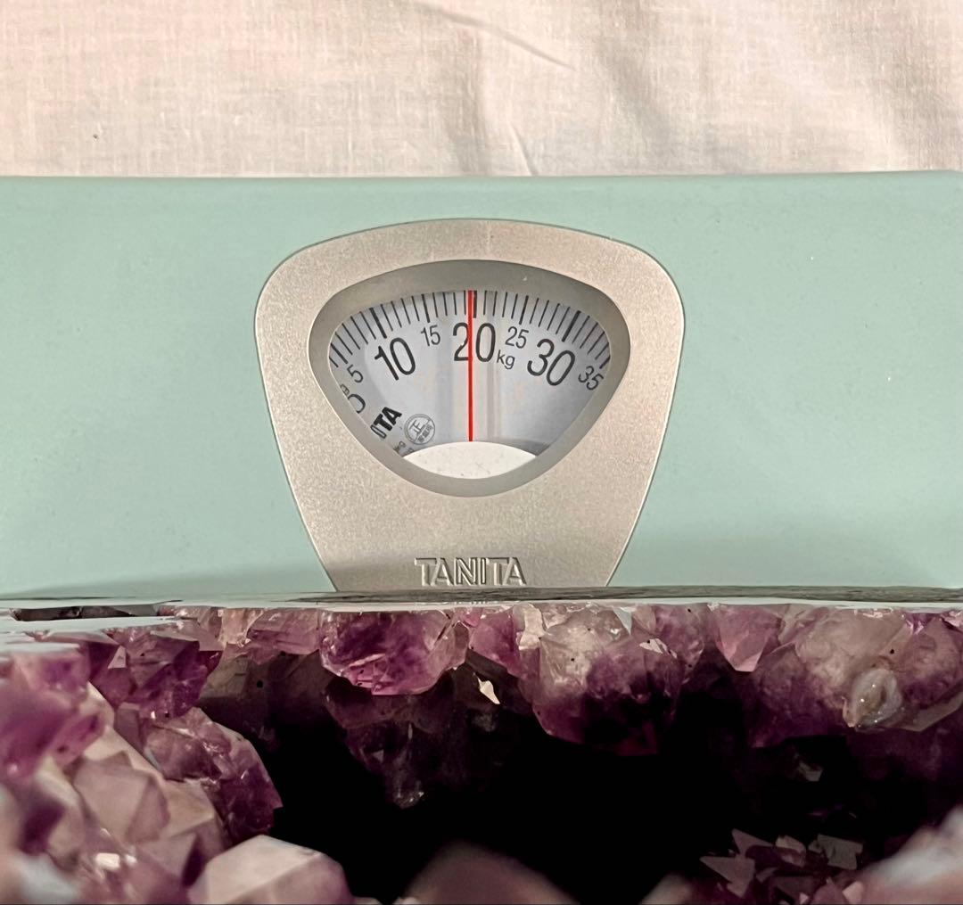 ② 大型 アメジスト クラスター 紫水晶 原石