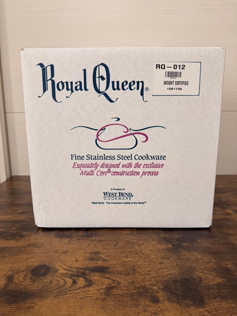  Queen ステンレススチール鍋 RQ-012