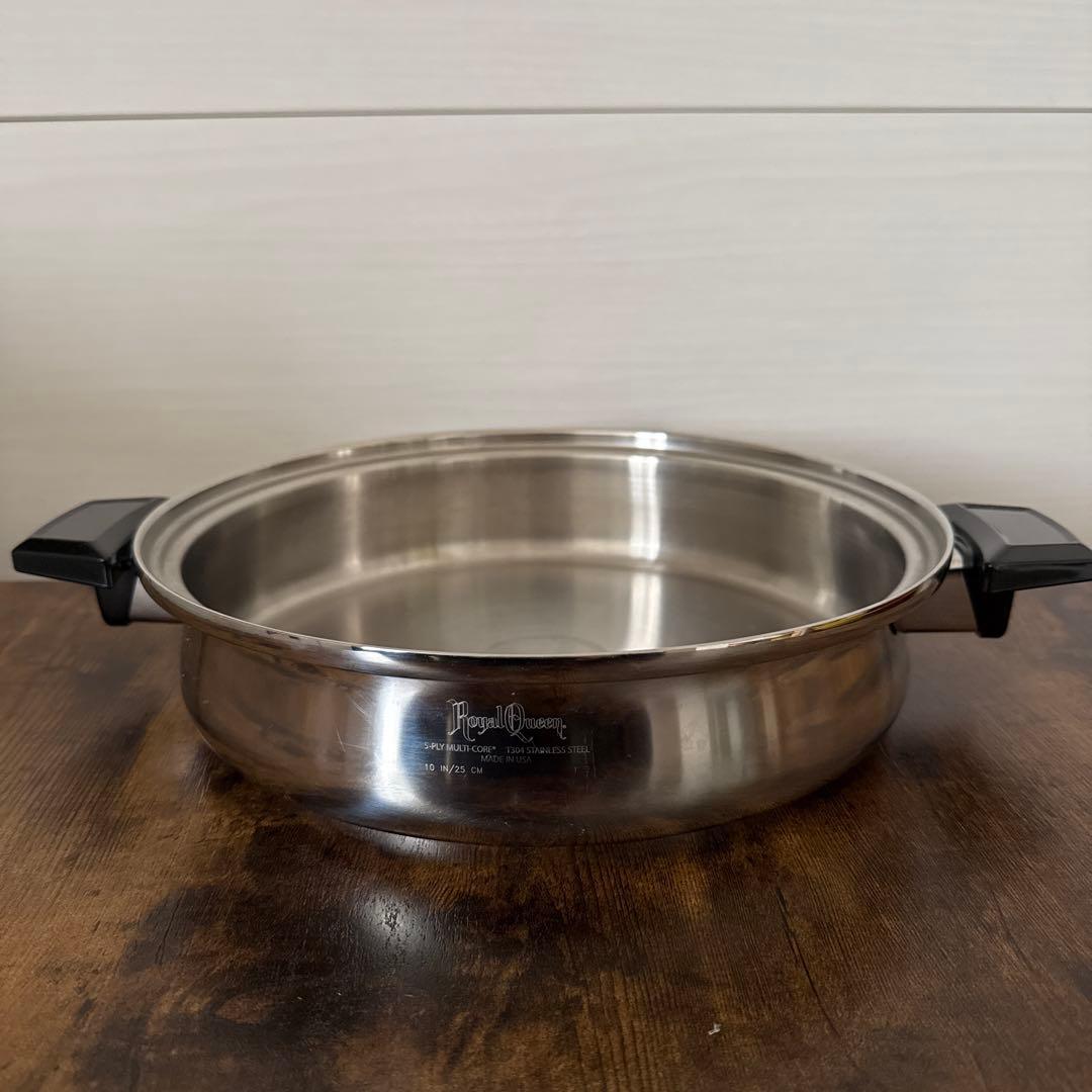  Queen ステンレススチール鍋 RQ-012