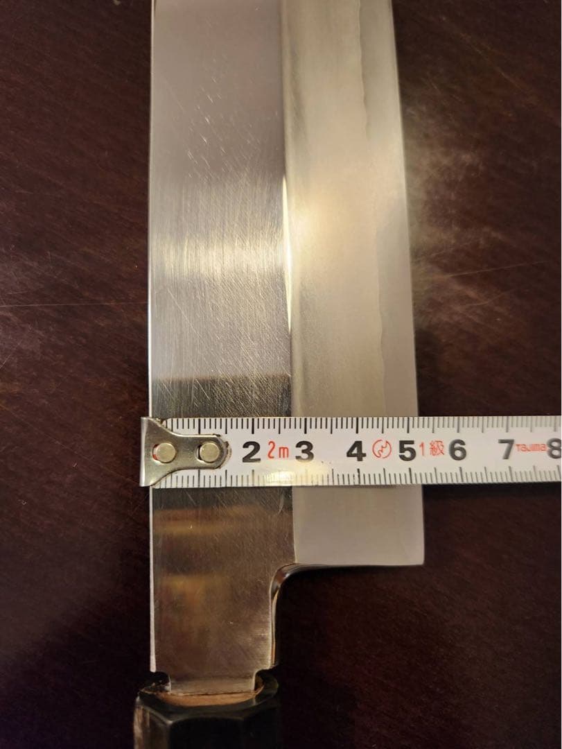 合羽橋　鍔屋　薄刃包丁 銀三鋼