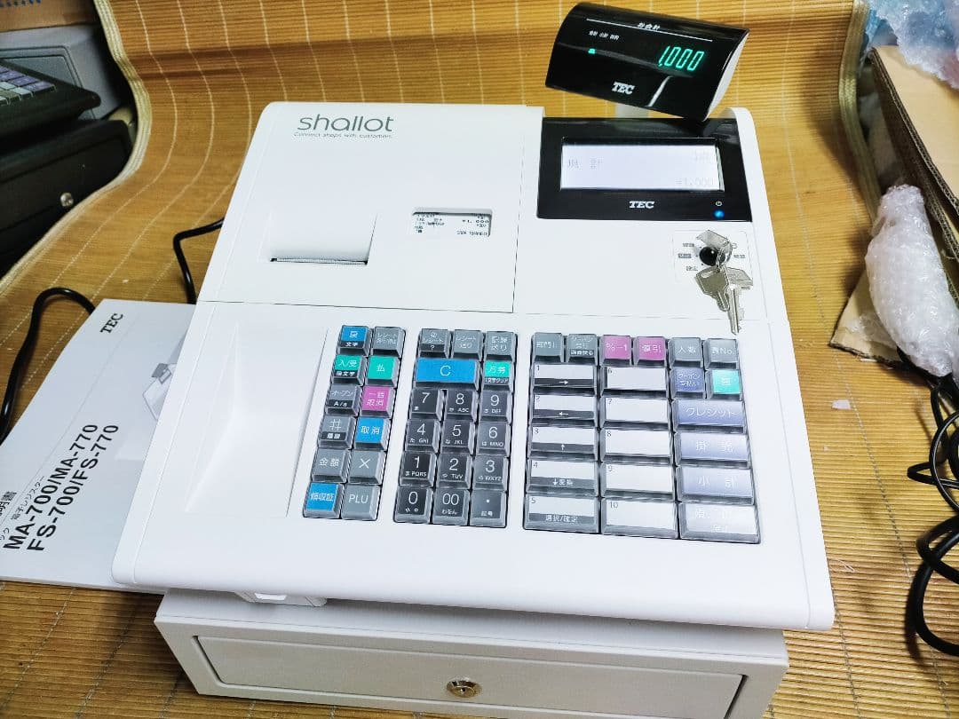 テックレジスター　MA-700　フル設定無料　現行機種　202402