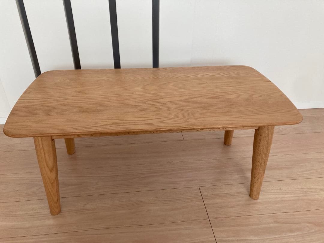 大塚家具 センターテーブル シネマ2 天然木　ホワイトオーク