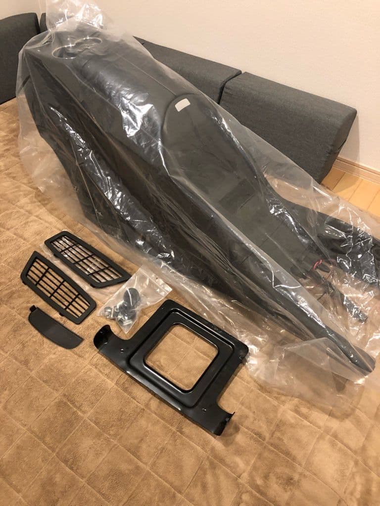 w447 RHD v220d 新型vクラス　専用センターコンソールキット新品