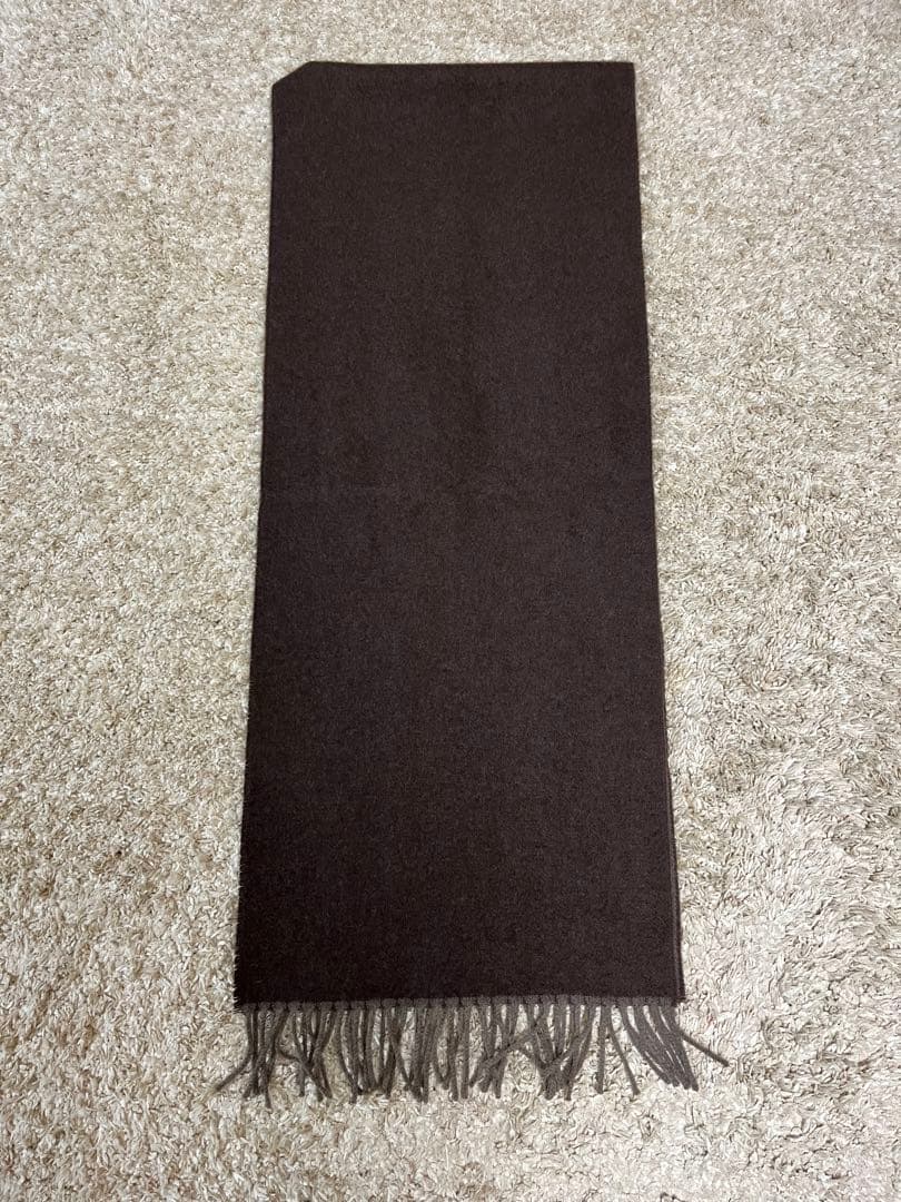 Louis Vuitton ダークブラウン マフラー