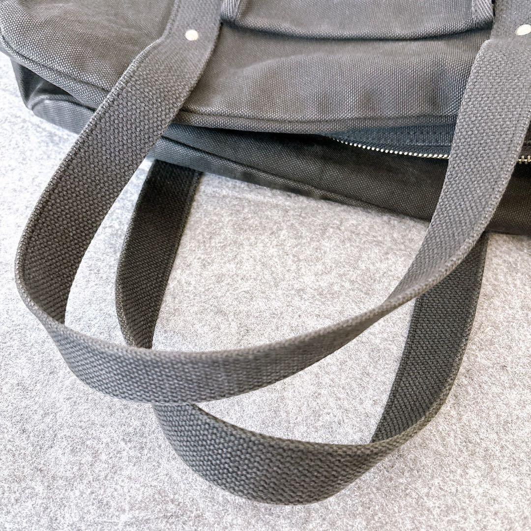 一澤新三郎帆布 2way ショルダーバック ボストンバック ブラック