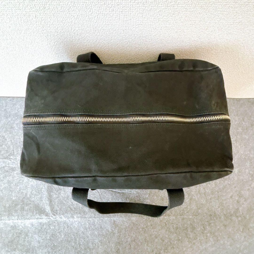 一澤新三郎帆布 2way ショルダーバック ボストンバック ブラック