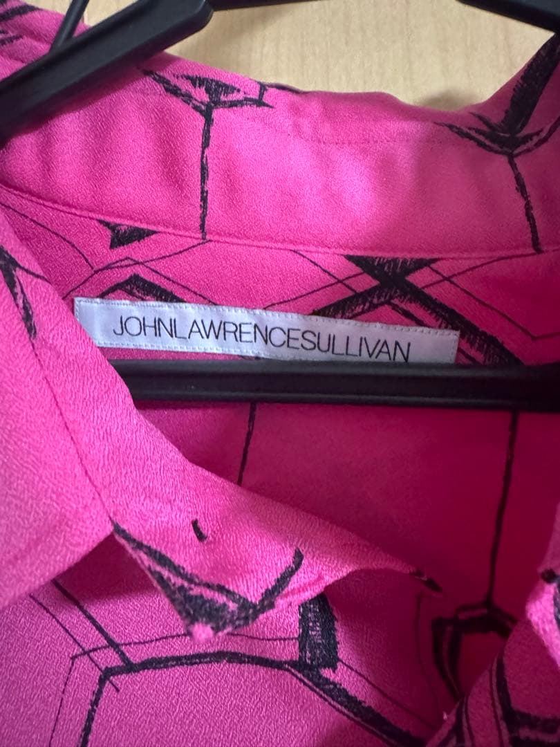 JOHN LAWRENCE SULLIVAN ピンク 長袖シャツ