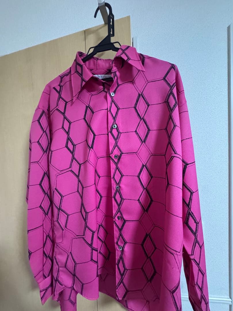 JOHN LAWRENCE SULLIVAN ピンク 長袖シャツ