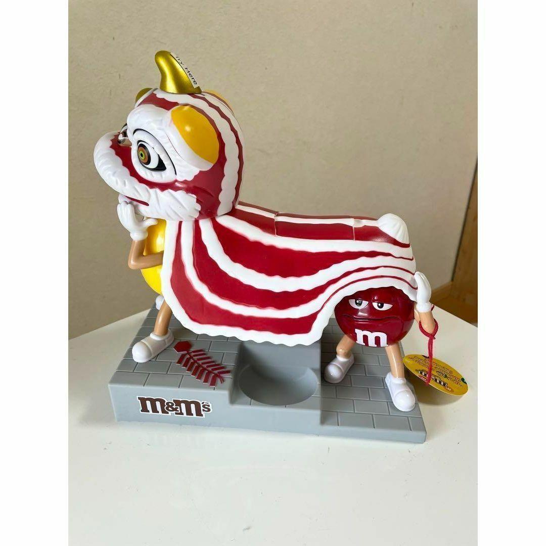 【海外限定】M&M's（エムアンドエムズ）中国限定！獅子舞のディスペンサー