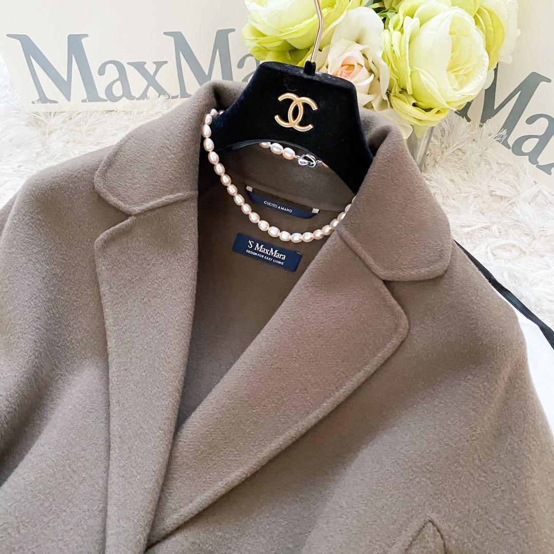 ★美品★マックスマーラ MaxMara クチートアマーノコート★