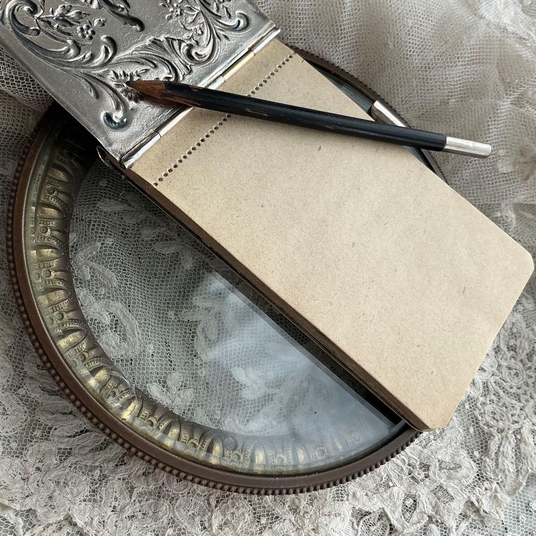 【A】フランスアンティーク　カルネドバル　アールヌーヴォー　舞踏会の手帳