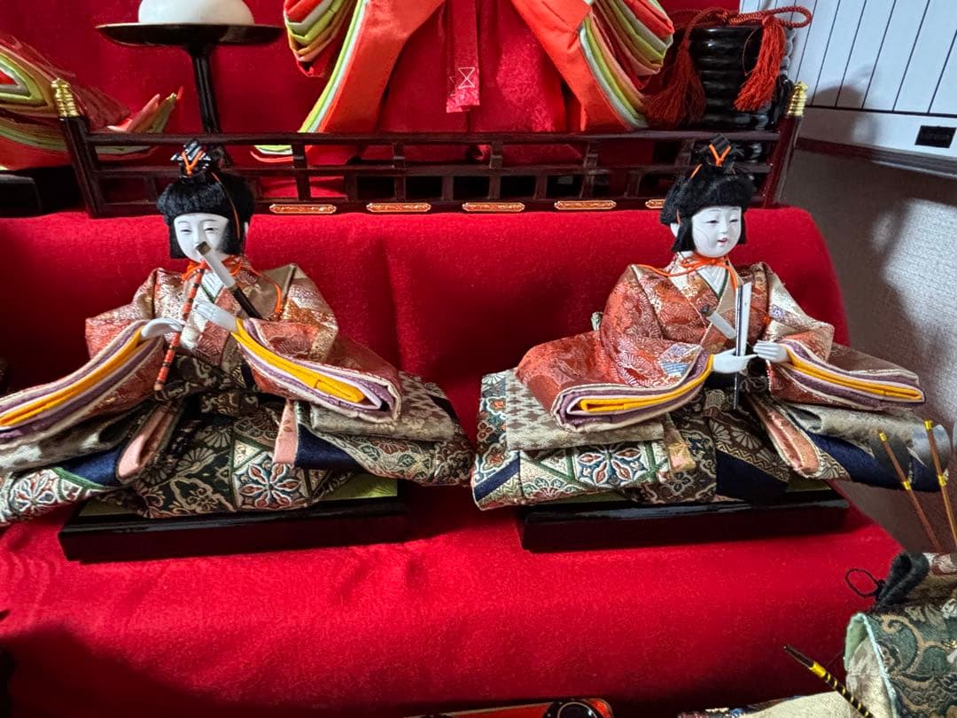 ① 〜⑥分割販売 伝統的な雛人形 7段飾り　秀月セット❣️説明をお読みください❣️