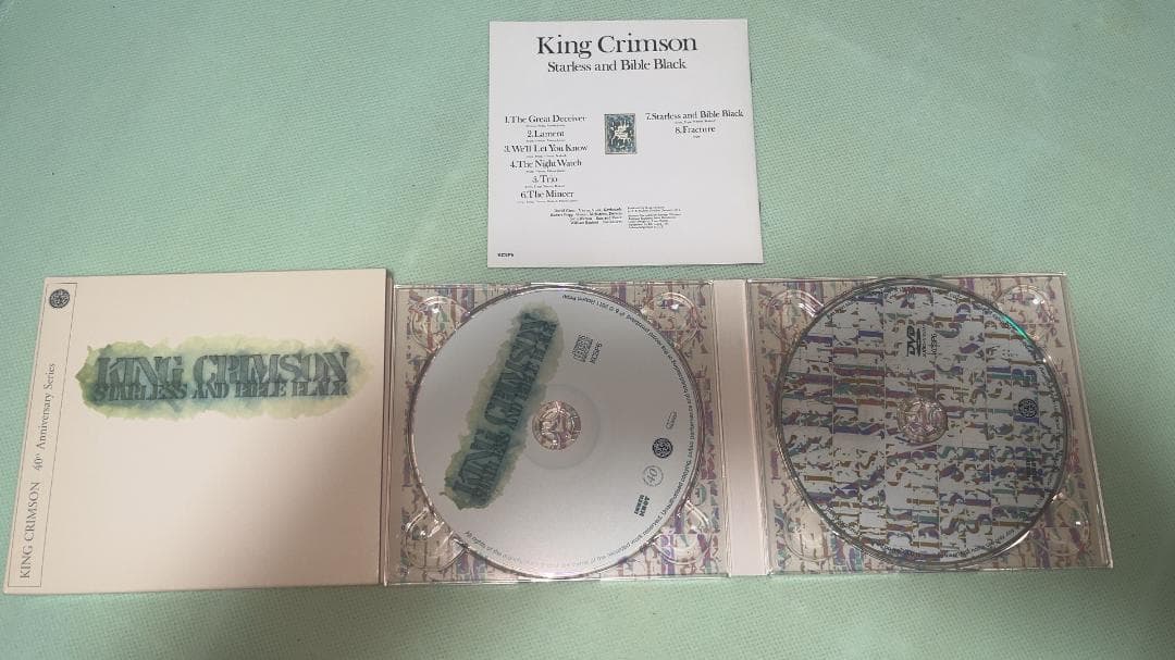 King Crimson キング・クリムゾン 40周年記念盤CD＋DVD 7作