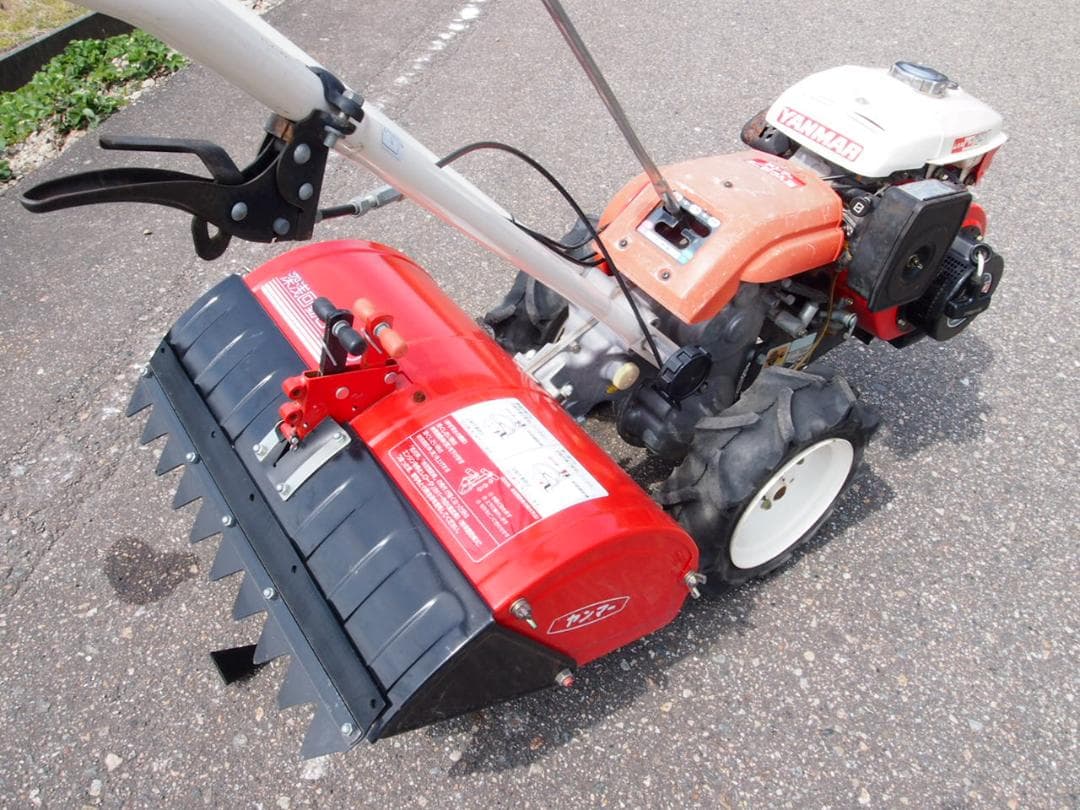管理機ポチ6馬力 ヤンマー 耕運機 作動確認済家庭菜園にピッタリ