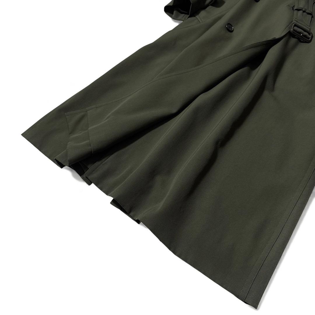 極美品✨️￥7.3万　ドゥーズィエムクラス　Josee ウールギャバトレンチコート