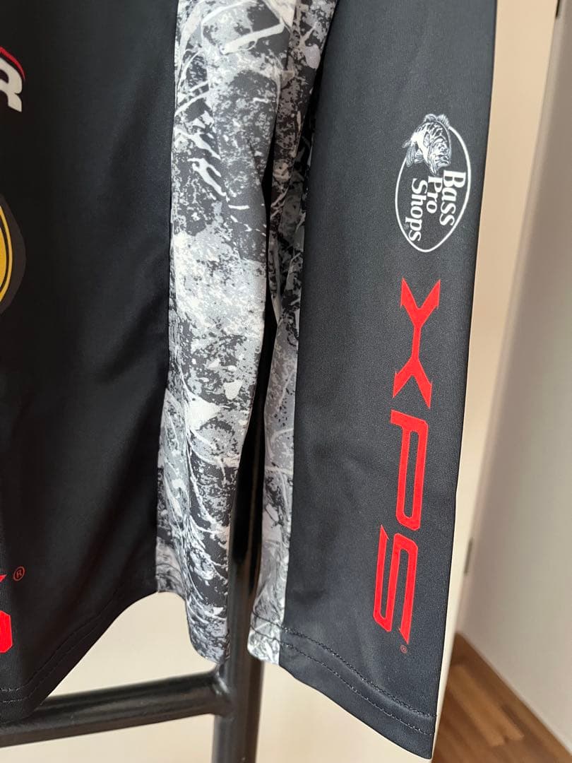 希少 BASS PRO SHOPS フィッシングシャツ L ブラック