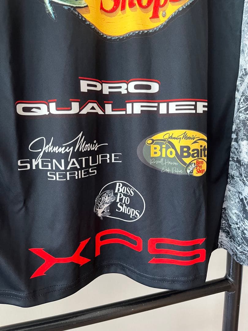 希少 BASS PRO SHOPS フィッシングシャツ L ブラック