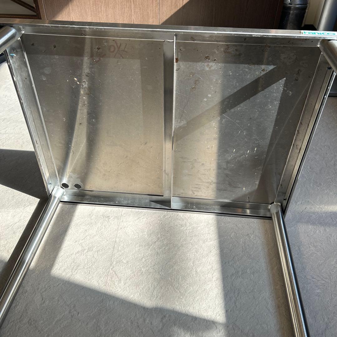 ステンレス作業台　業務用　店舗用品　厨房　台　棚　厨房用品