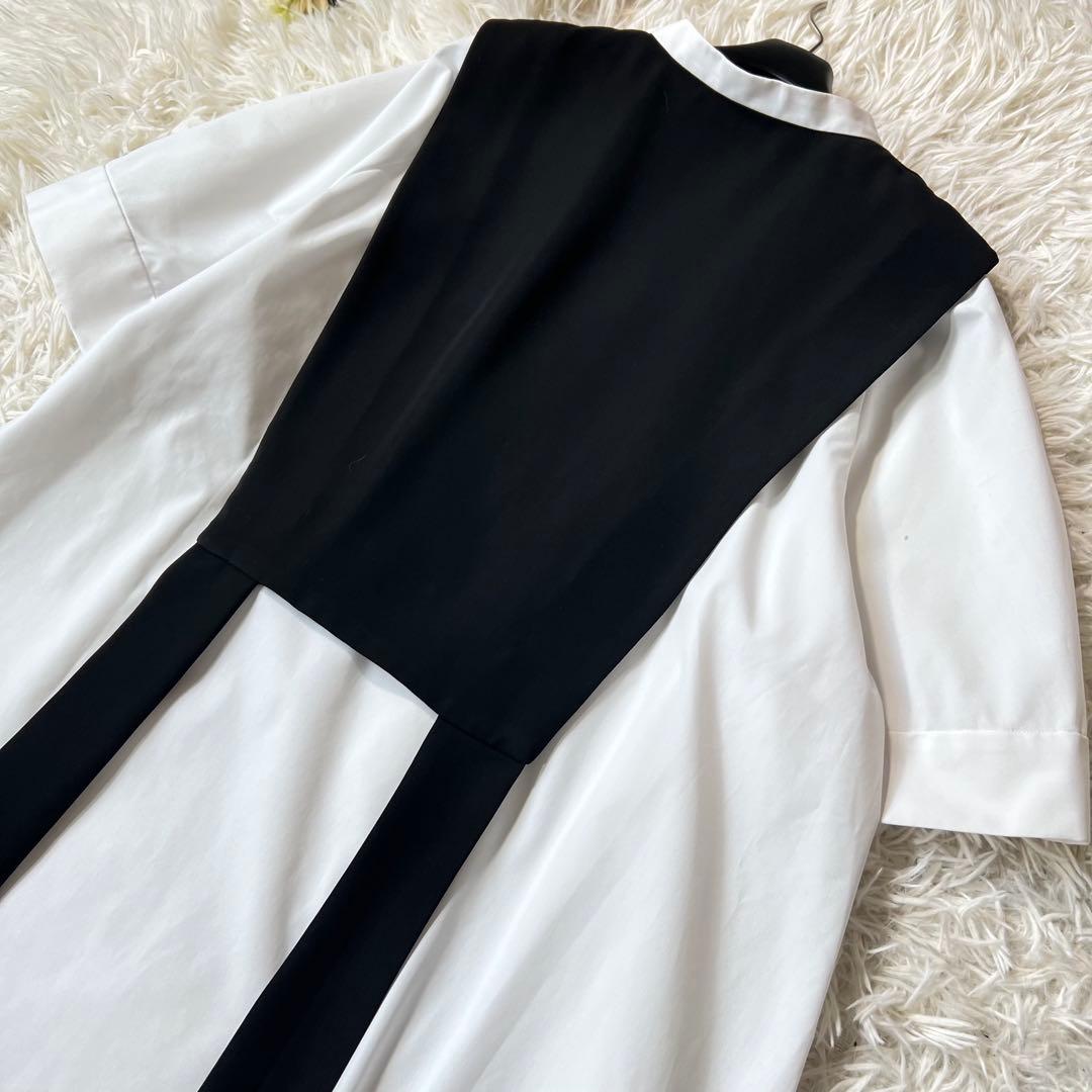 ENFOLD エンフォルド VEST LAYERED TOPS