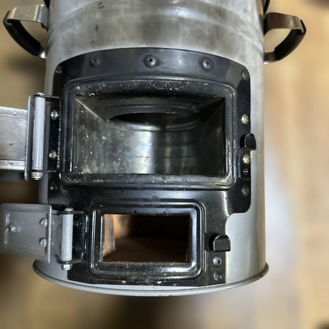 ロケットストーブ エコズーム 黒 オニキスブラックアウトドア コンロ 薪ストーブ