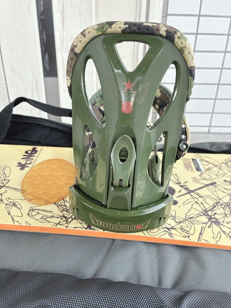 ⭐️ケース付⭐️BURTON×SIMS　シムス　スノーボードセット 153cm