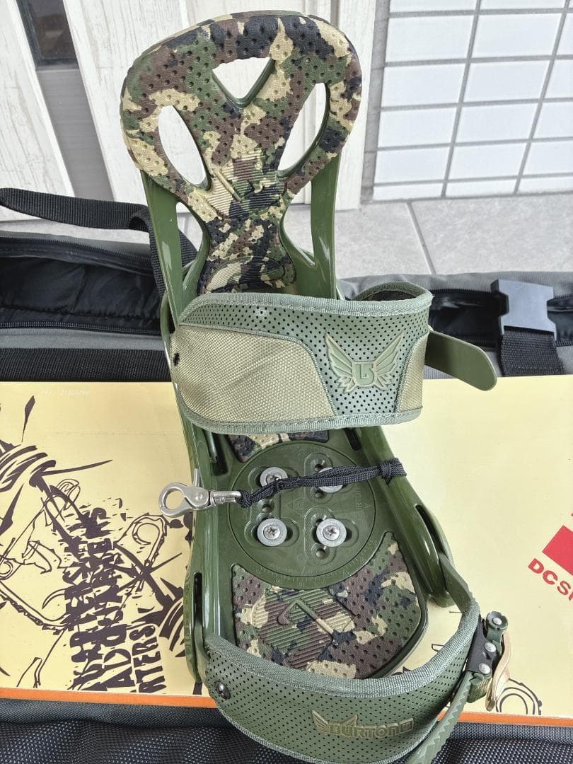 ⭐️ケース付⭐️BURTON×SIMS　シムス　スノーボードセット 153cm