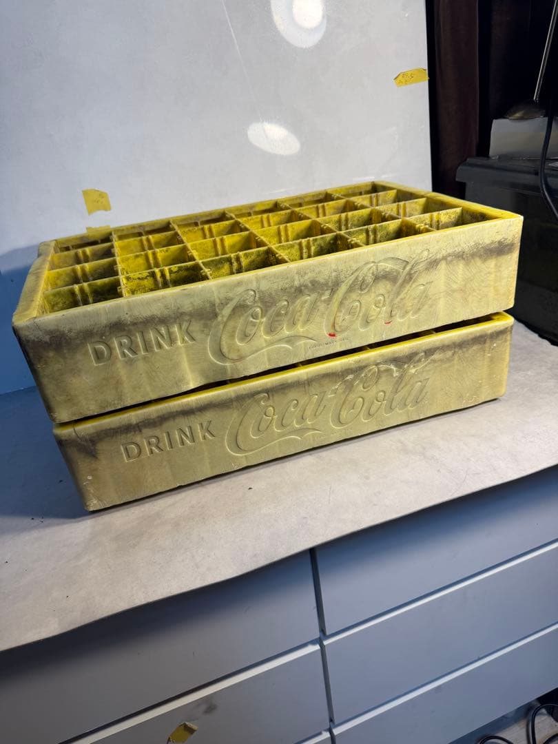 ヴィンテージ Coca-Cola 業務用ボトルケース 2個セット　当時物　70s