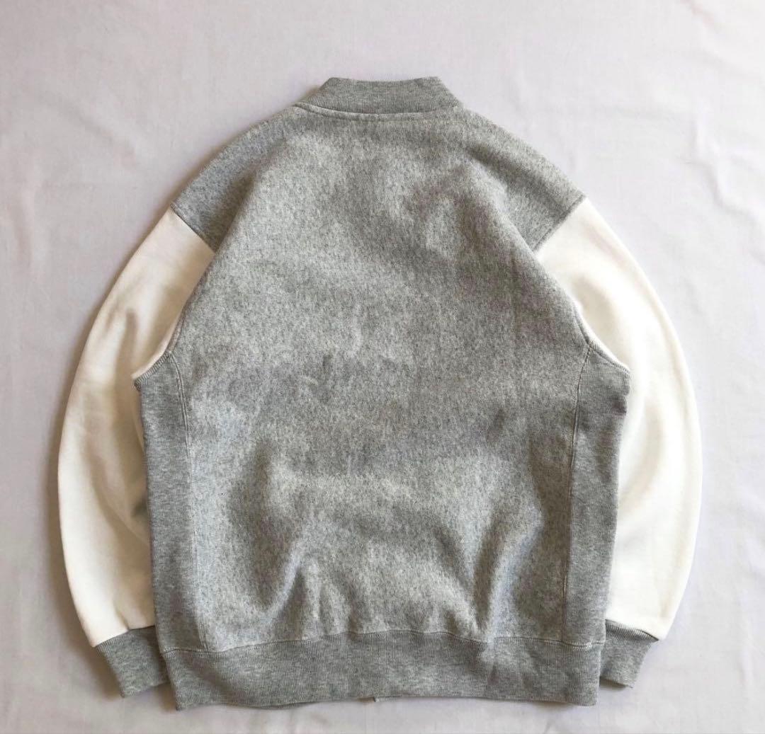 Champion×SHIPS any 別注 スナップ スウェット カーディガン