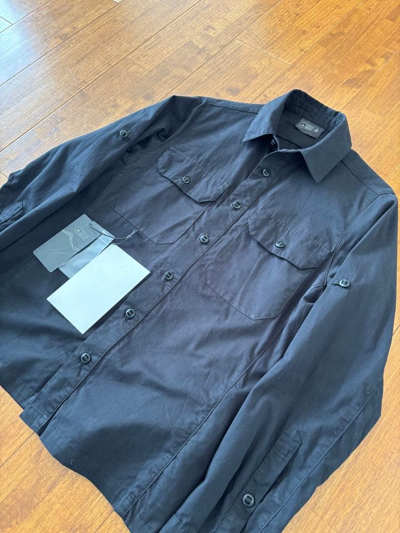 TRIPLE AUGHT DESIGN OVERLAND SHIRT シャツ 黒